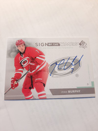 Ryan Murphy 2013-14 SP Authentic - Sign of the Times #SOT-RM