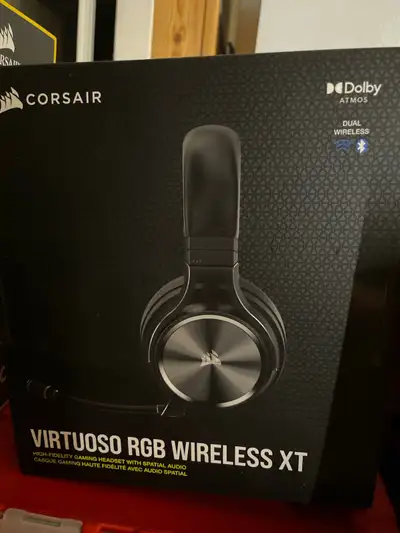 Corsair Virtuoso RGB Wireless with ST100, View more