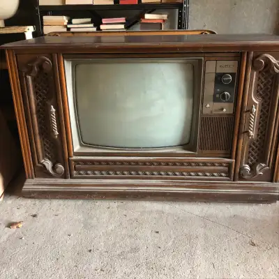 Quasar TV console FREE, View more