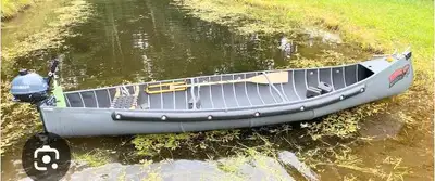 Looking for a transom back 14-16foot sportspal. Preferably UNDER 50 pounds and under $500