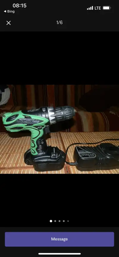 hitachi cordless drill, View more