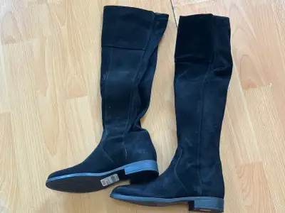 Black Suede Boots, View more