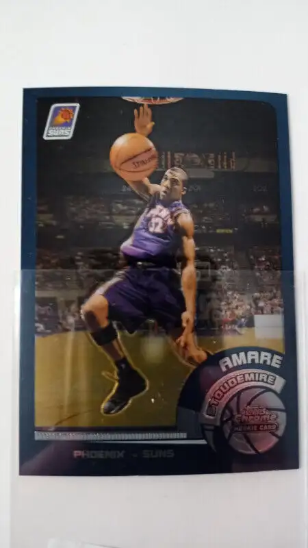 2002 Topps Chrome Amare Stoudemire #126 Rookie RC Suns Phoenix63234884865923121