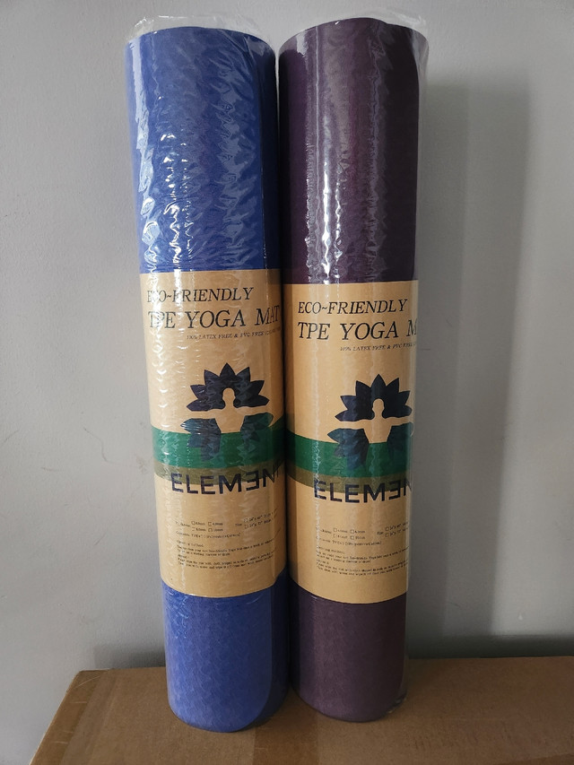 Ellement Eco TPE Yoga Fitness Mat in Exercise Equipment in Mississauga / Peel Region