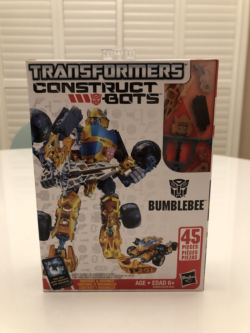 Transformers Construct Bots Bumblebee Scout Class E1:04, used for sale  
