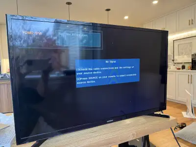 cute 32” Samsung TV, View more