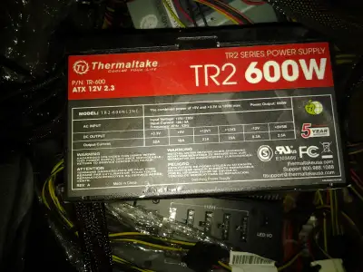 theraltake 600watt pc power supply atx 100+ psu 430w to 1200 wat, View more