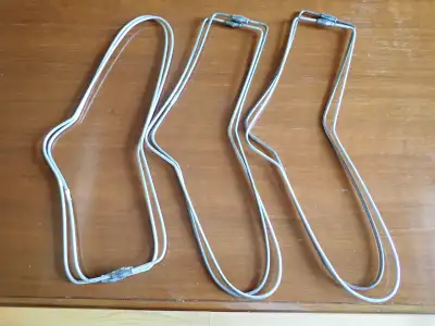 3 Different metal Sock Stretchers $20 each cash Great for drying your wool knitted sock I have a pai...