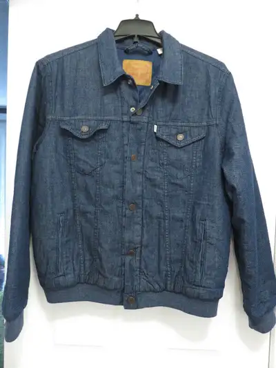 LEVI’s lined Trucker Jean Jacket (Like New), View more