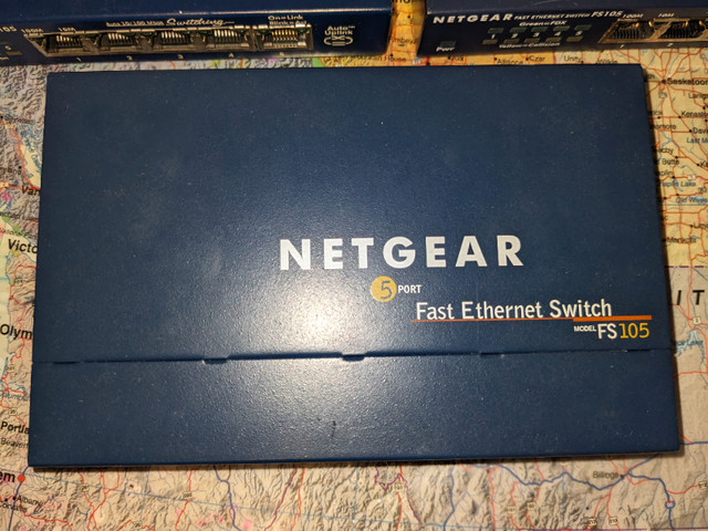 Netgear 5 Port FS105 Fast Ethernet Switch, Network Switch in Networking in Mississauga / Peel Region - Image 3