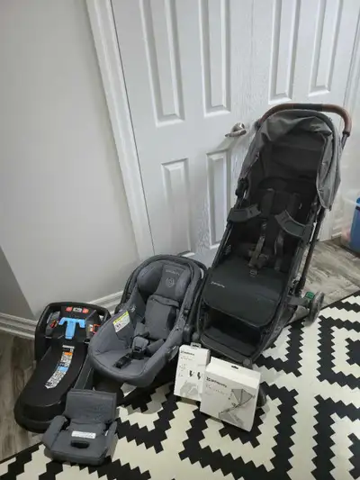 UPPABABY Minu V2 Complete Set: Stroller, Car Seat, Adapters, etc, View more