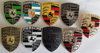 Porsche Hood Emblem Crest P/N 90155921020