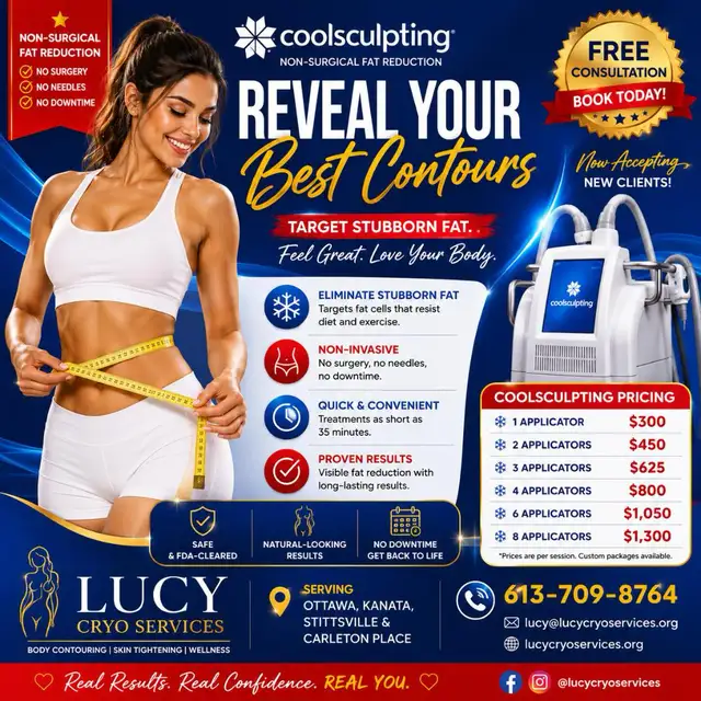 coolsculpting -Ottawa fat reduction. 