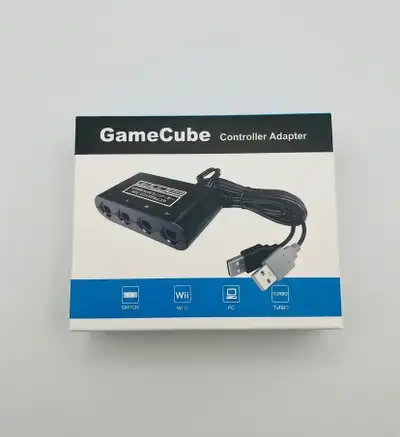 Controller Adapter for Nintendo Switch Gamecube Adapter, Super Smash Bros Gamecube Adapter for Switc...