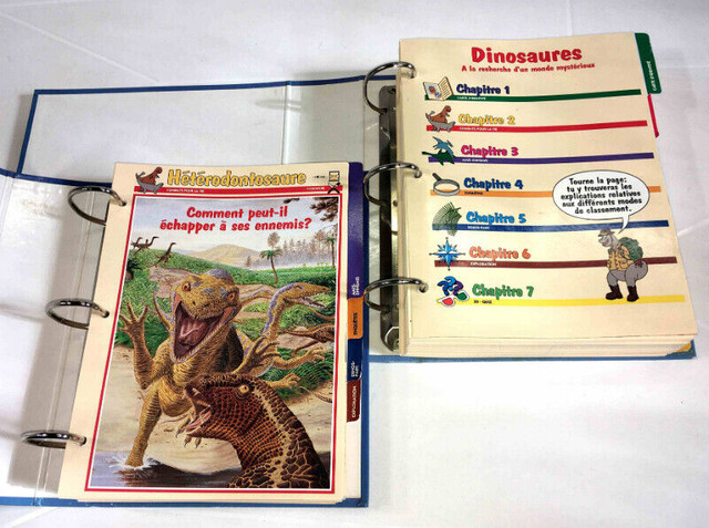 Les grands fichiers des DINOSAURES, éd. Atlas dans Livres jeunesse et ados  à Granby - Image 2