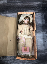 Childhood and Remembrance Porcelain Schmid Doll -$25