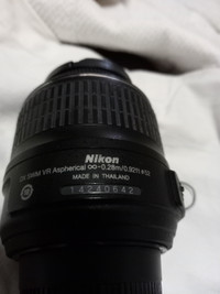 Nikon DX 18-55mm VR AF-S Nikkor