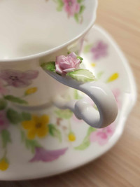 CUP AND SAUCER - Table Fashion-beautiful gift ideaC$15