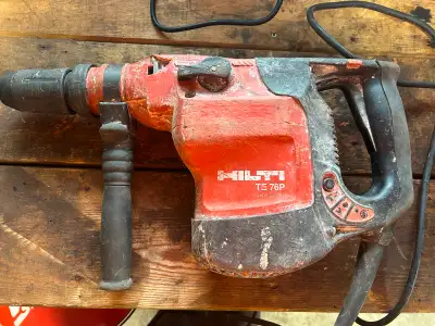 Hilti TE 76 Combihammer - SDS-Max - Includes 4 Bits/Chisels, View more