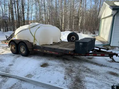 I have a 2003 Trailtech 18 foot heavy equipment (14,000lb) trailer for sale. The axles are 6,000 lb...