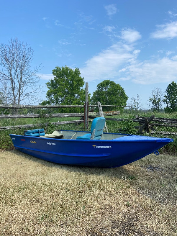 14ft Aluminum boat Powerboats & Motorboats Kingston Kijiji