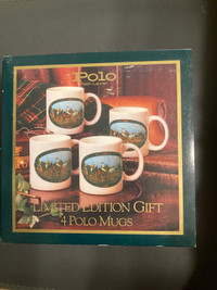 Polo Ralph Lauren  limited edition 4 Polo Mugs