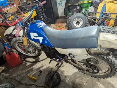 The bike recently had it's top end rebuilt. It was running last year l, but now it needs a new float...