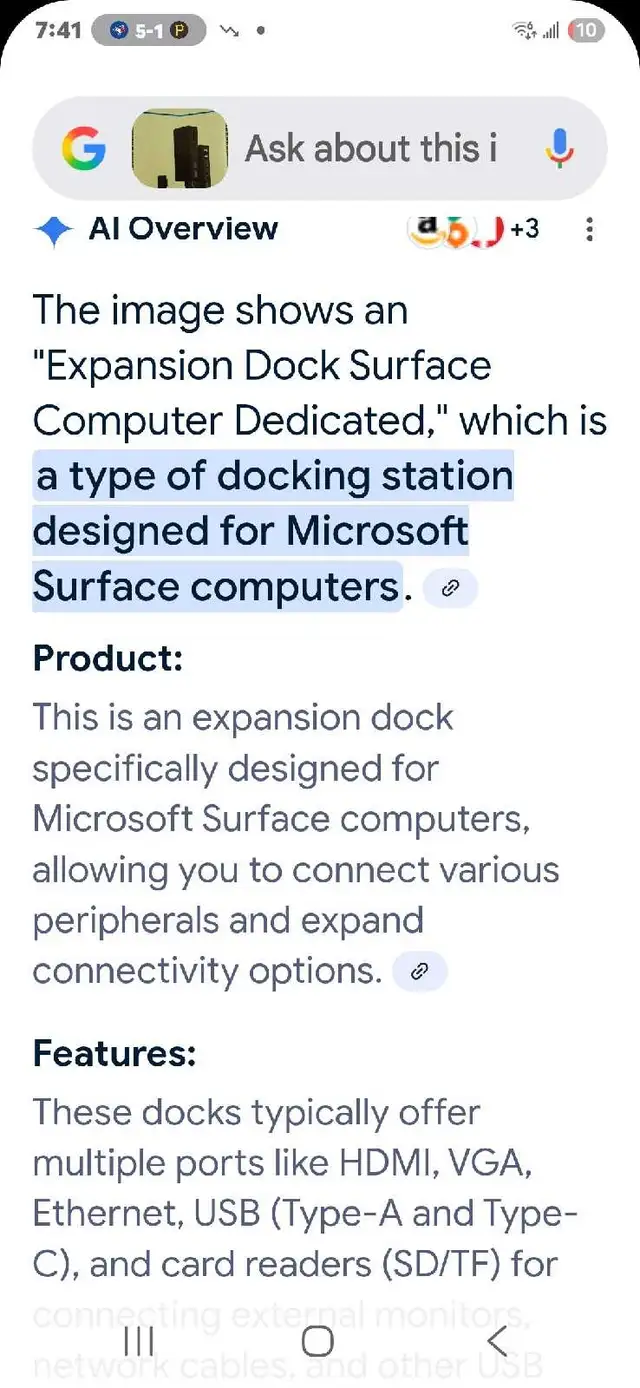 Microsoft Surface Expansion Dock507198781197527042