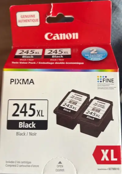 Canon PG-245XL Black Ink Cartridges, View more