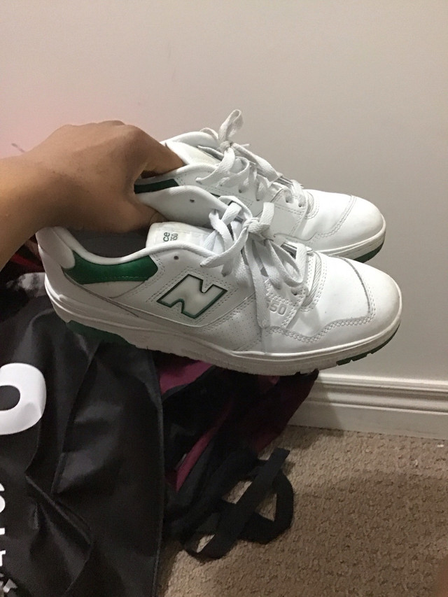 New balance 550s white and green (no box) size 9 us in Men's Shoes in St. Catharines - Image 3
