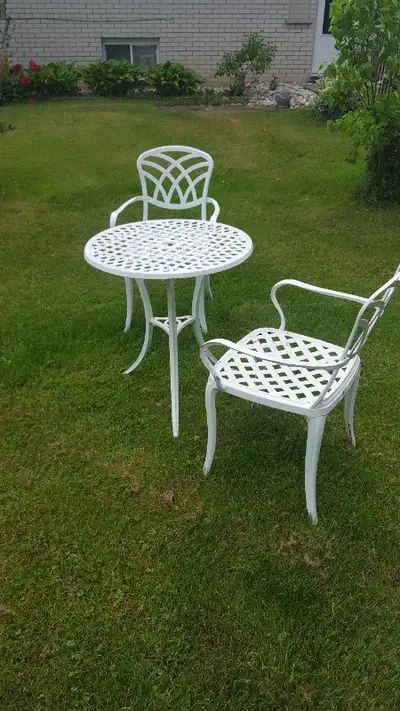 yard table and chairs, View more