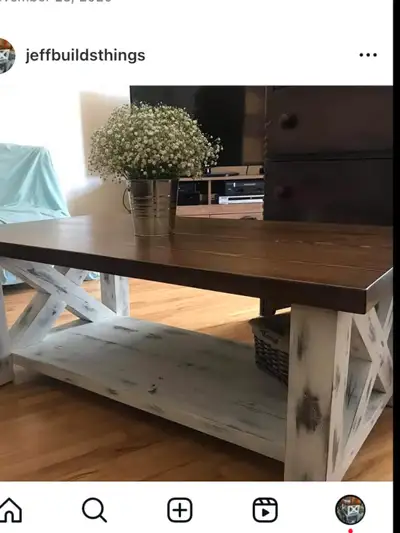 coffee tables built by order , View more