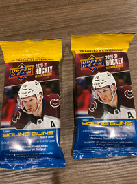 NHL young guns rookie fat packs