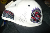 john bitove signed original raptors cap