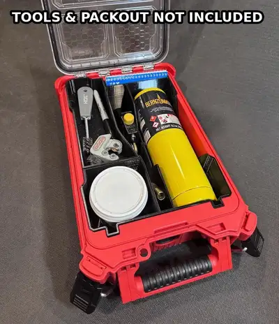 Plumbing Torch Insert fits Milwaukee Packout, View more