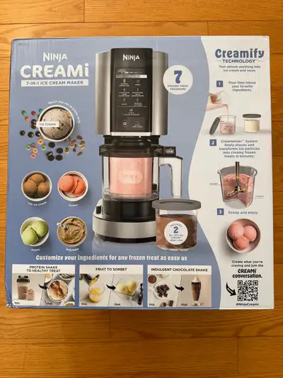 BRAND NEW Ninja CREAMi Ice Cream Maker – UNOPENED , View more