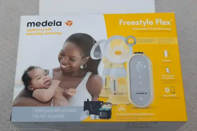 Medela Freestyle Flex 2-Phase Double Breast Pump (Never Used), View more