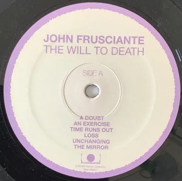 John Frusciante RHCP vinyl record62863271361409122