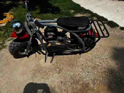 Coleman bt200x Upgraded air intake New light New throttle Upgraded exhaust Runs mint!!