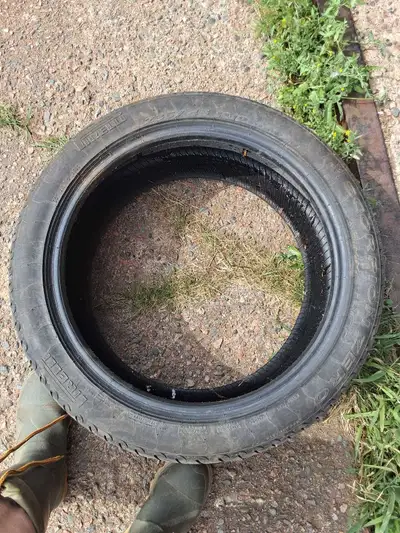 19 inch pirelli scorpion 0 235/45/R19 used one last season. Contact Edward or Kathy 902-758-4486