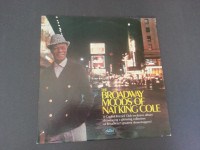 BROADWAY  MOODS  OF  NAT  KING  COLE  ..  VINYL  RECORD