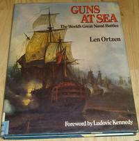 1976 HCDJ Book GUNS AT SEA Ships Naval Battle War