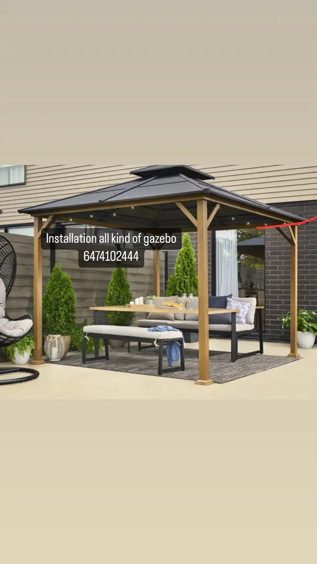 Installation all kind of gazebo 62863735915649124