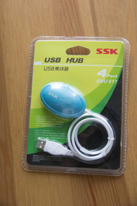 USB 2.0 4-Port Ultra-Mini Hub