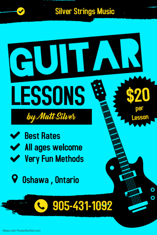 Silver Strings  Guitar Lessons in Music Lessons in Oshawa / Durham Region - Image 3