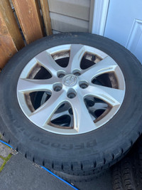 215/60R16 Tires on Mazda alloys 