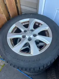 215/60R16 Tires on Mazda alloys 