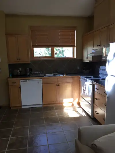 1 bedroom suite located in Three Sisters Fully furnished suite with separate bedroom, washer/dryer,...