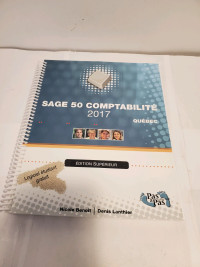 Livre manuel Sage 50 Comptabilité 2017 neuf