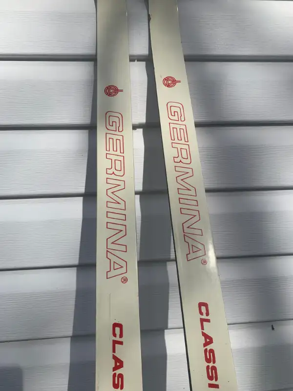 Vintage Skis - Two Pair with one set of poles in Ski in Fredericton - Image 3